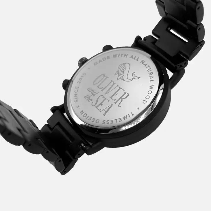 Men's Watch W/Genuine Wood - the "Liam"