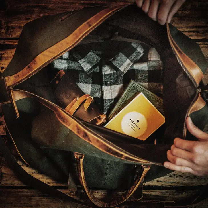 the “Weekender” Duffle Bag