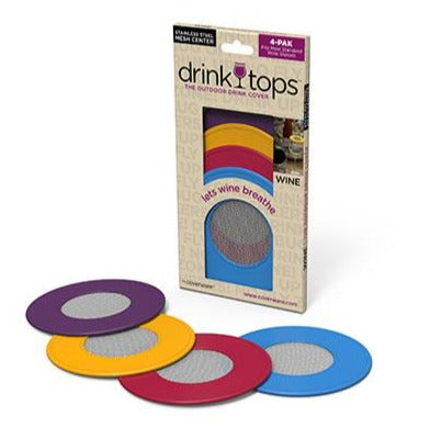 Ventilated Wine Glass Covers – Hanger Box 4/pk