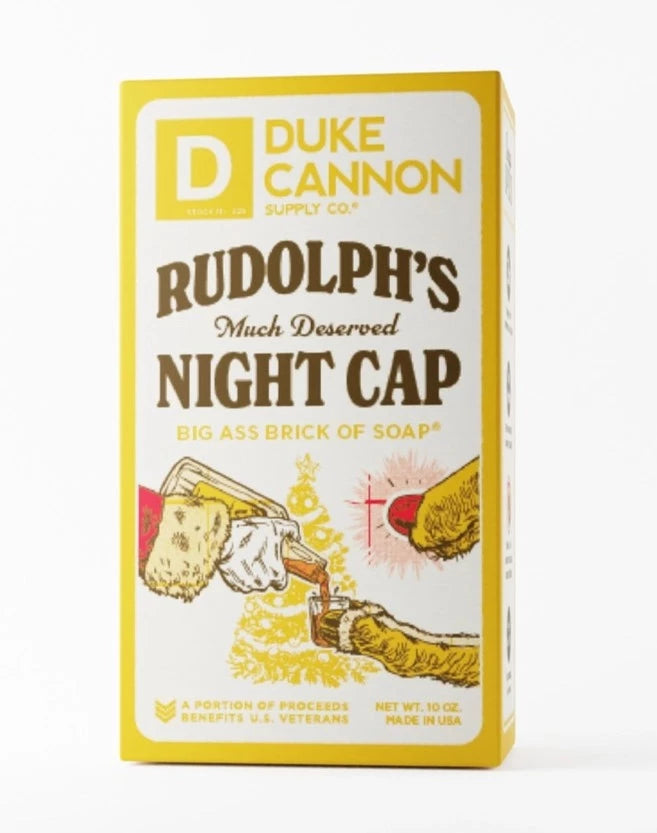 Duke Cannon - Rudolph's Much Deserved Nightcap Bar Soap