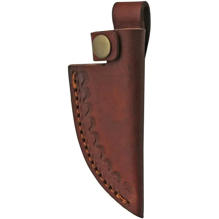 Damascus Turquoise Hunter Knife