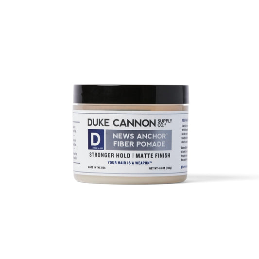 Men's Grooming - Duke Cannon - News Anchor Fiber Pomade