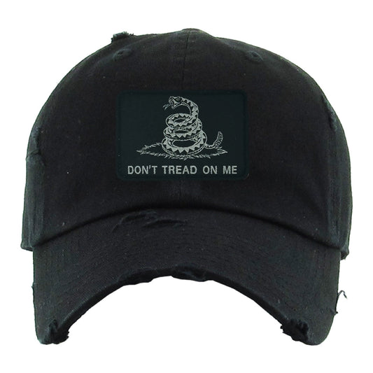 Don't Tread On Me Patch - Hat -  Color Options