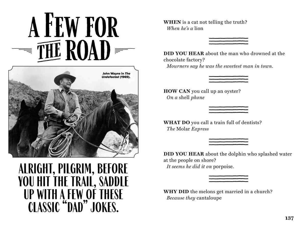 The Official John Wayne Big Book of Dad Jokes