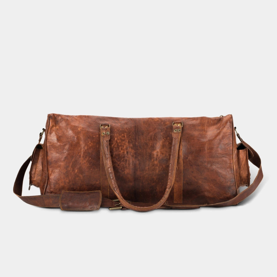 Portland Leather Weekender Travel Bag