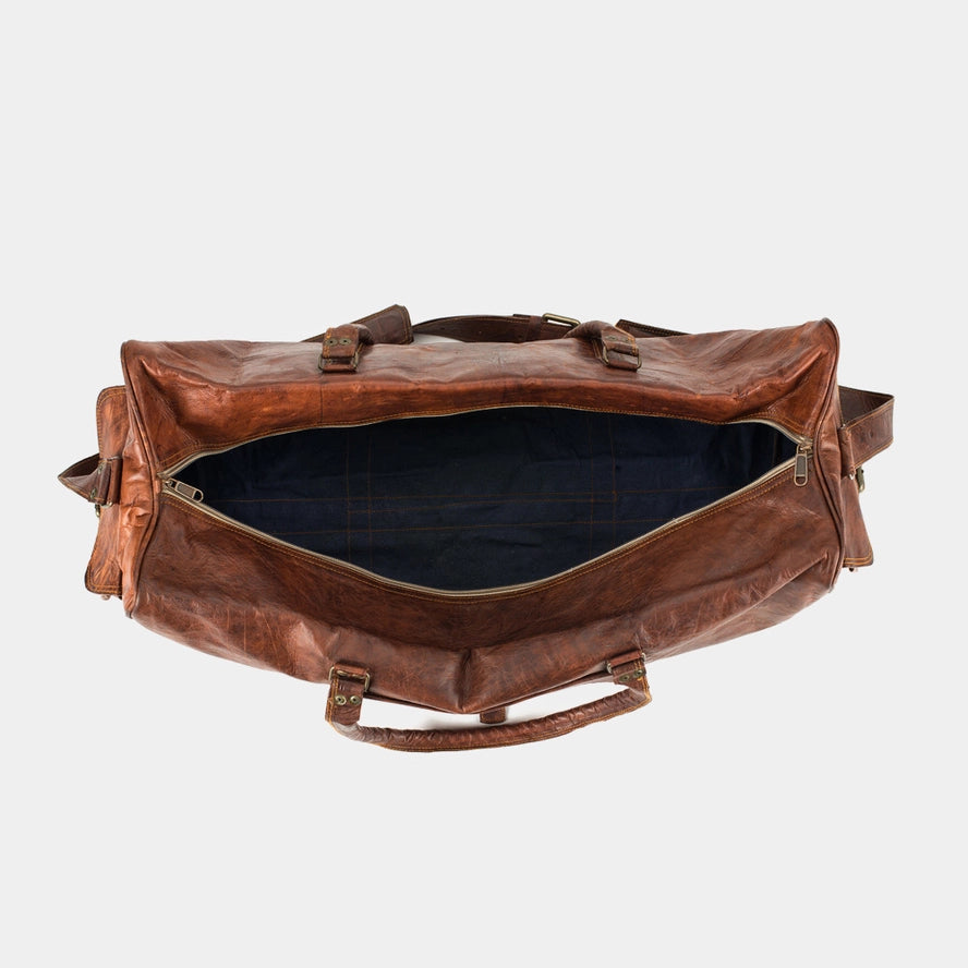 Portland Leather Weekender Travel Bag