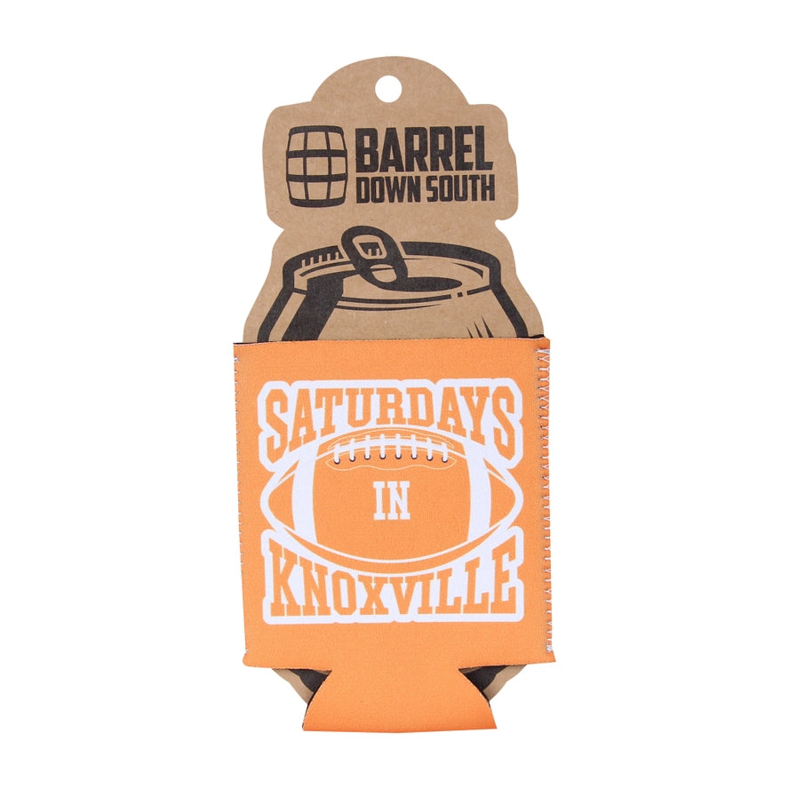 TN Orange/White Football Koozies - Style Options