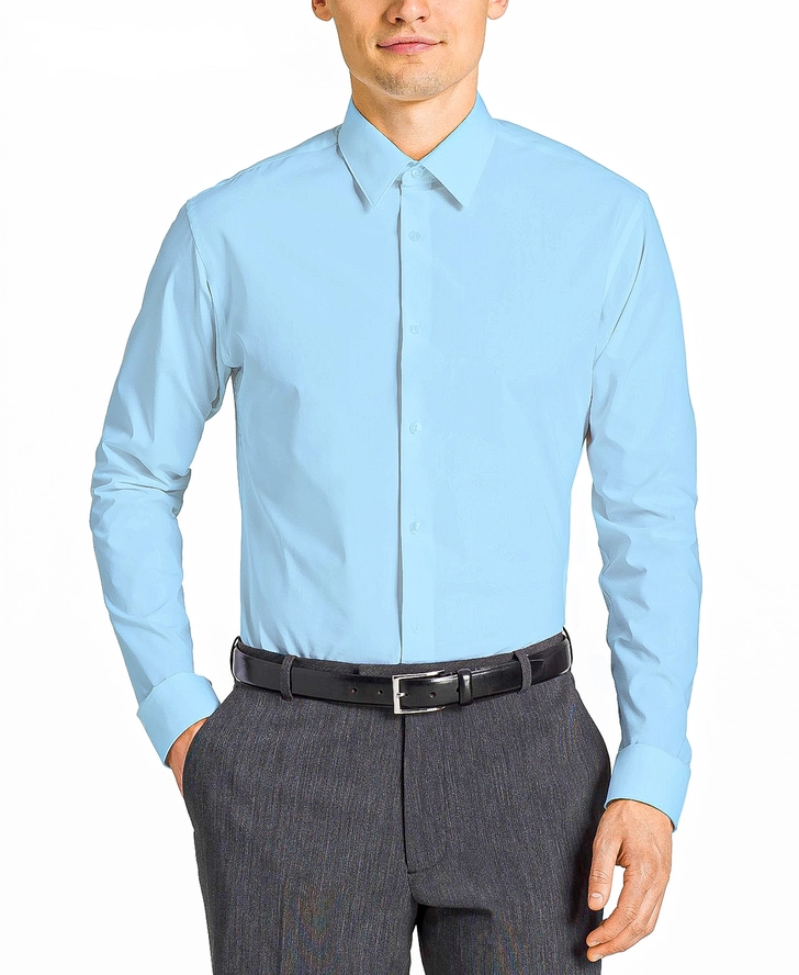 Men's Dress Shirts Solid Color Button Down Shirt - 5 Color Options