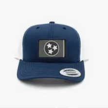 Tennessee Flag Patch Trucker Hats