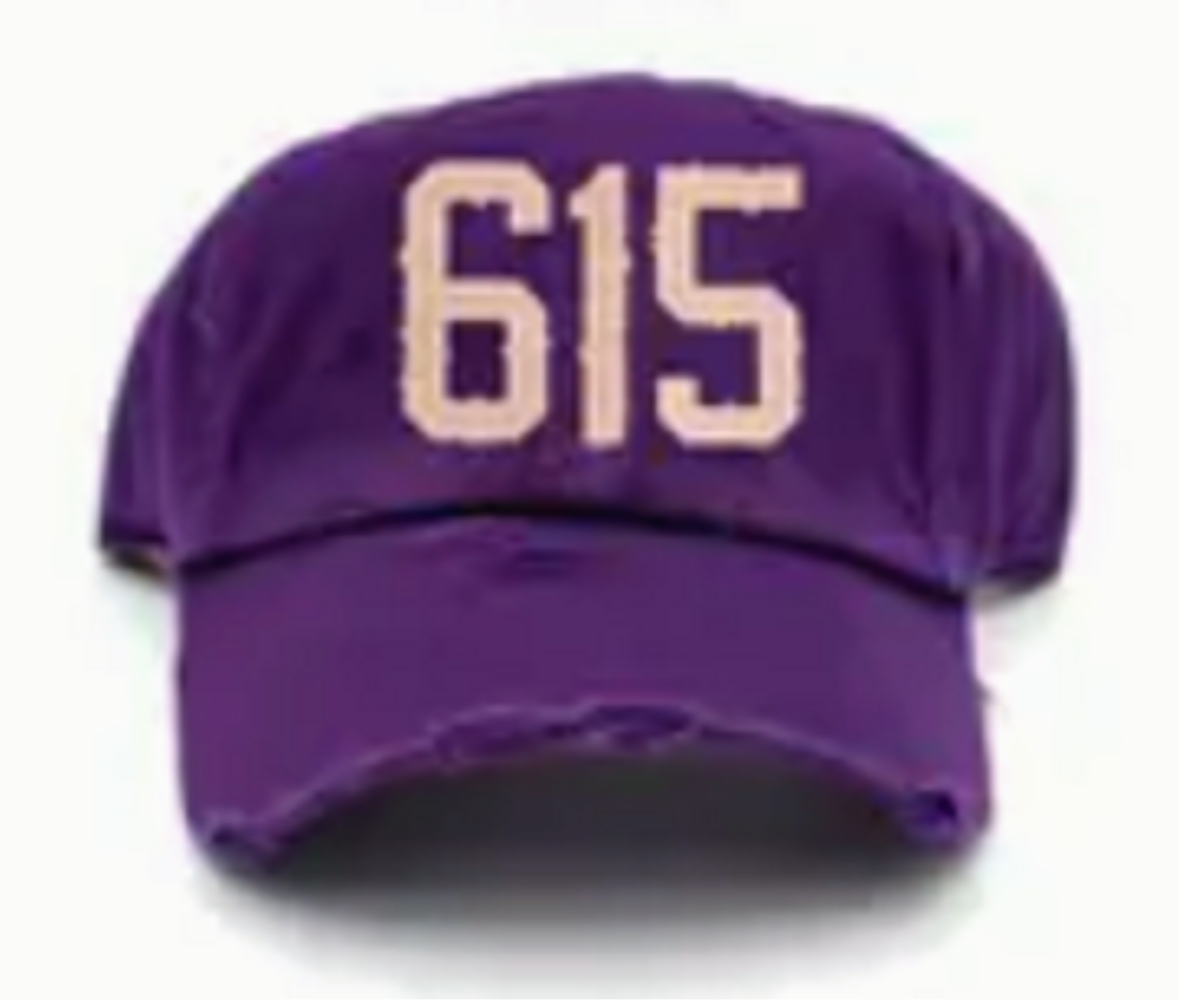 Area Code 615 Hat - Purple