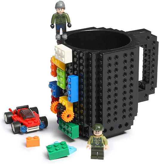 Black Lego Mug