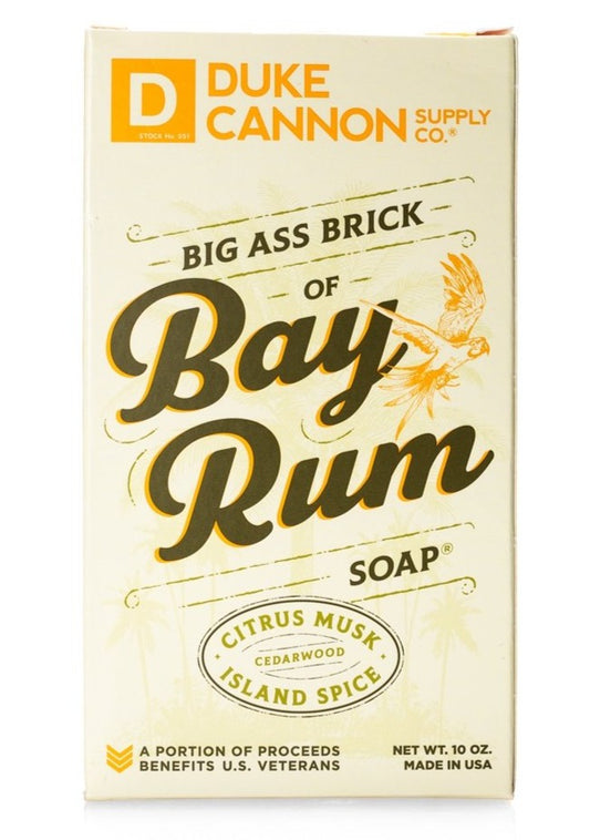 Men's Grooming - Duke Cannon - Big Brick of Soap- Bay Rum