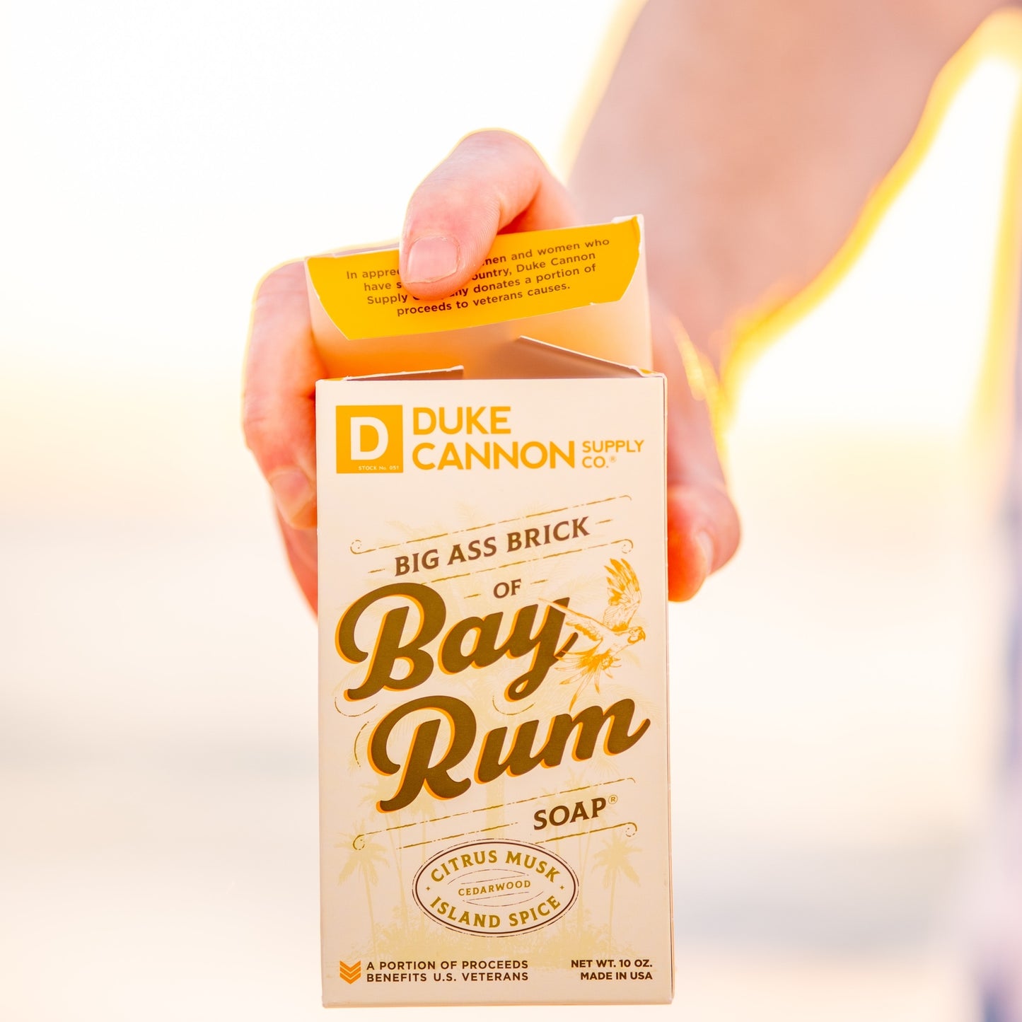 Duke Cannon - Big Brick of Soap- Bay Rum