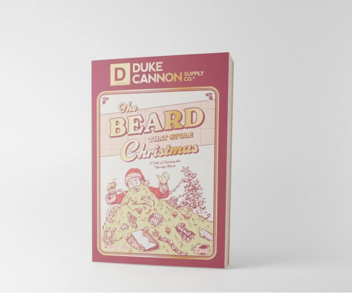 Men's Grooming - Duke Cannon - The Beard That Stole Christmas Book