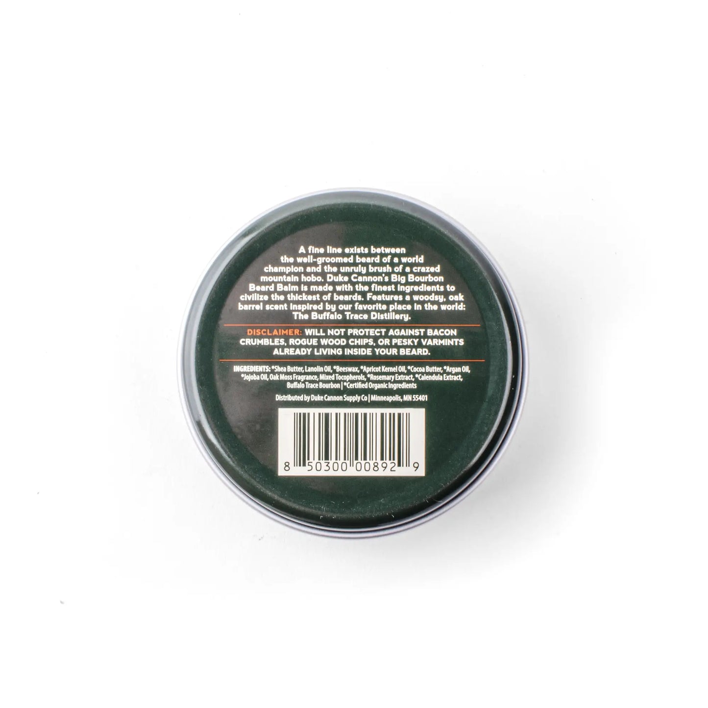 Men's Grooming - Duke Cannon - Big Bourbon Beard Balm