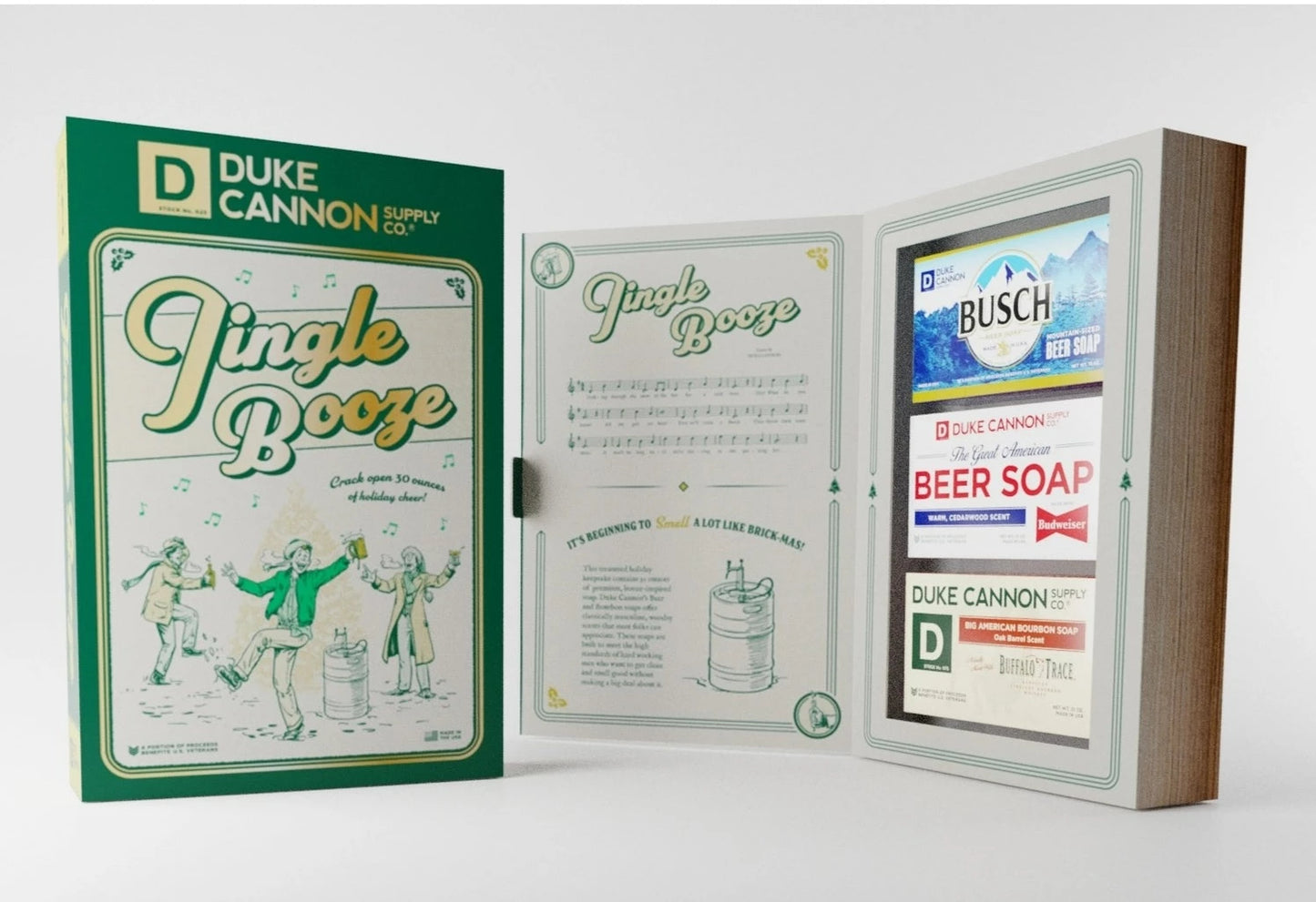 Men's Grooming - Duke Cannon - Jingle Booze Holiday Book