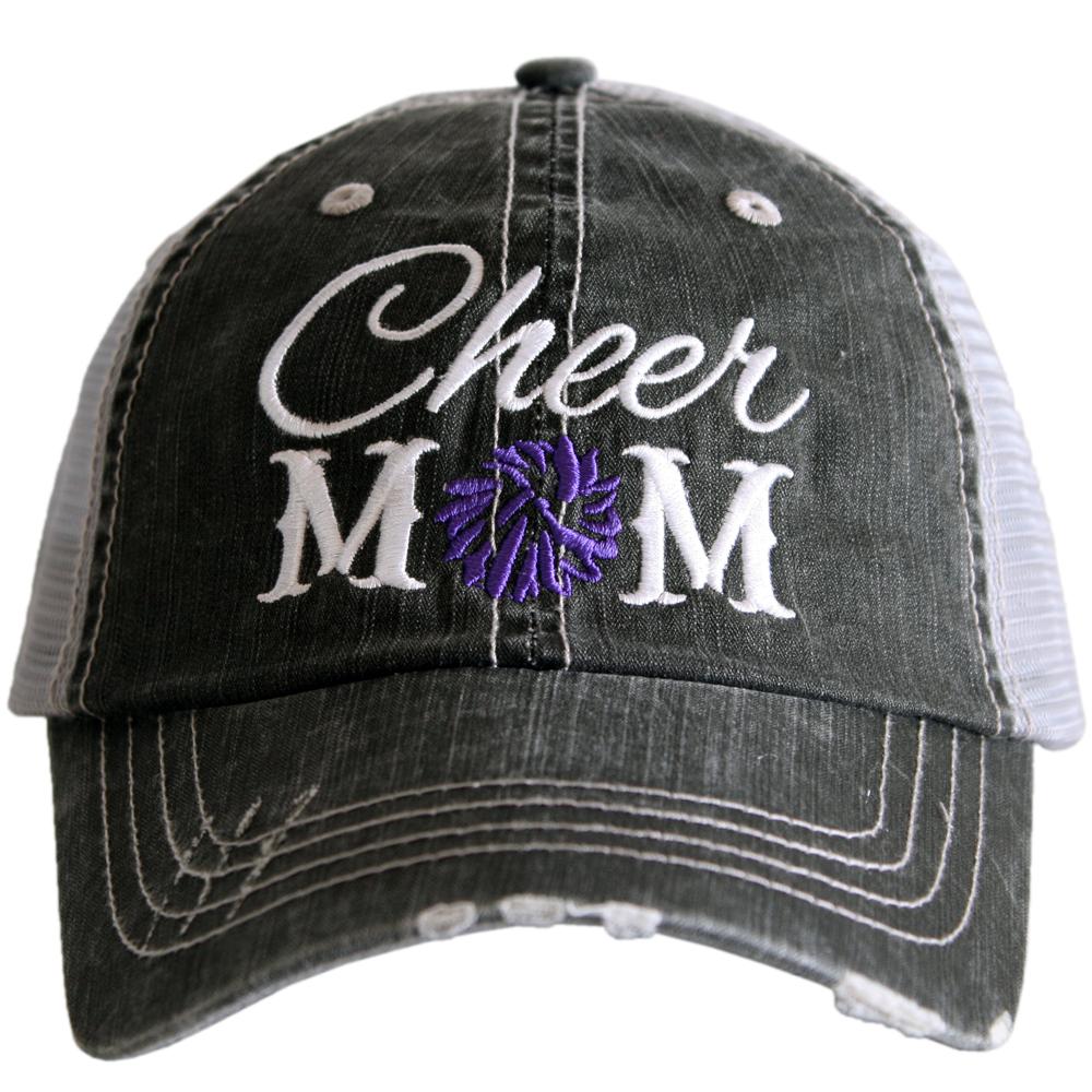 Trucker Hat - Cheer Mom - Purple