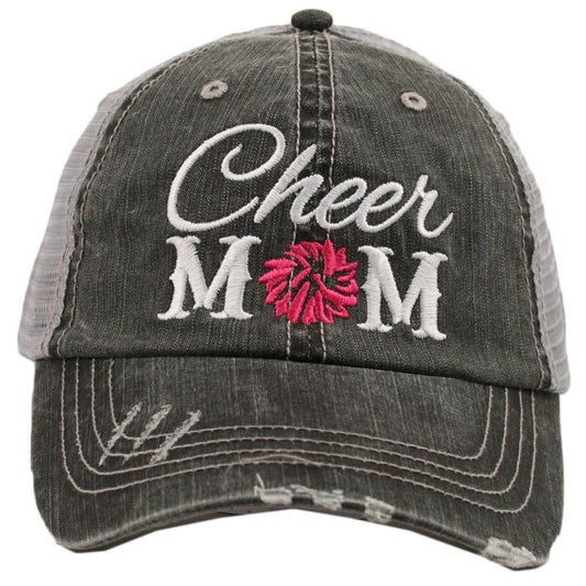Trucker Hat - Cheer Mom - Pink