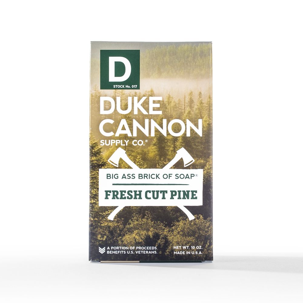 Men's Grooming - Duke Cannon - Big Brick of Soap - Fresh Cut Pine