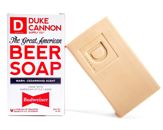 Men's Grooming - Duke Cannon - Great American Budweiser Beer Soap