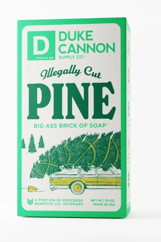 Men's Grooming - Duke Cannon - Illegally Cut Pine Soap