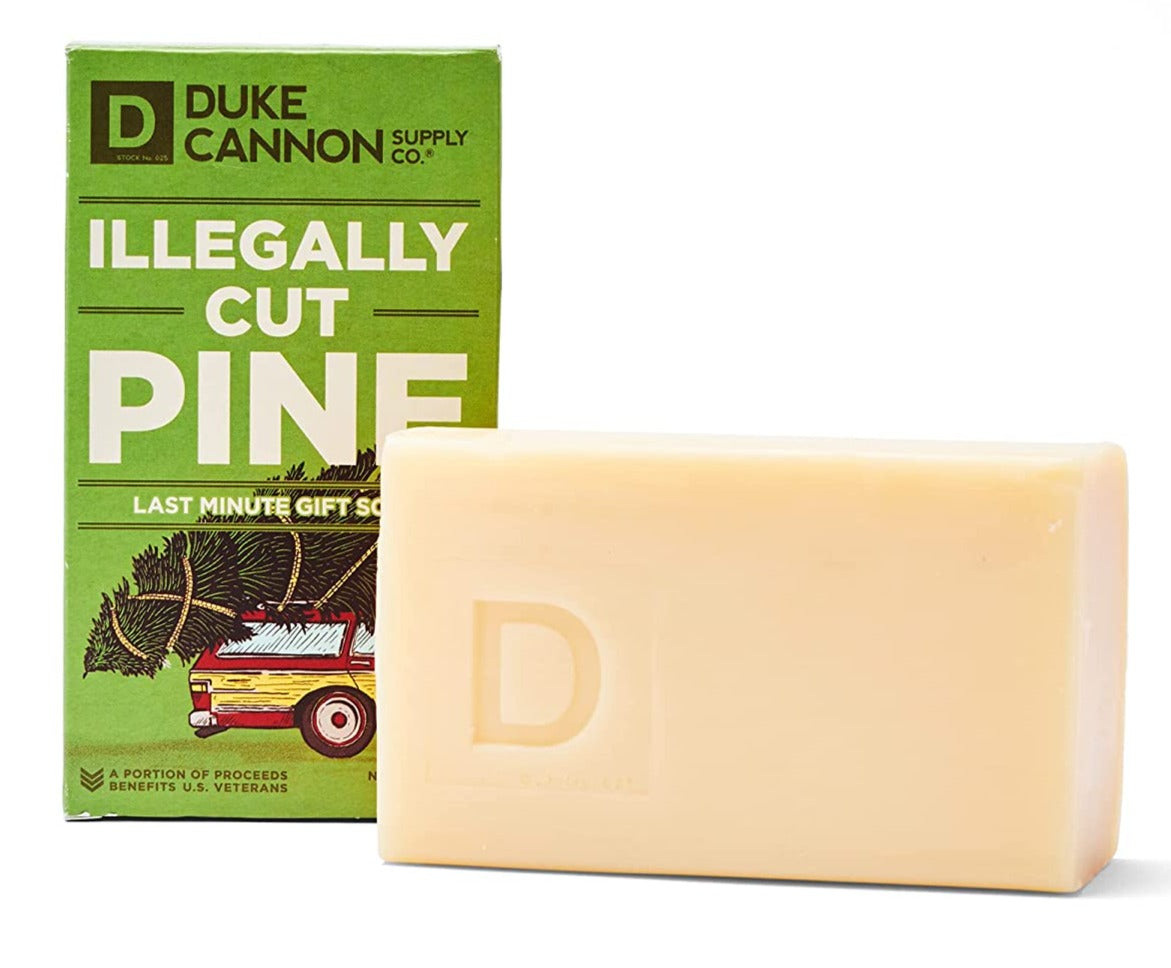 Men's Grooming - Duke Cannon - Illegally Cut Pine Soap