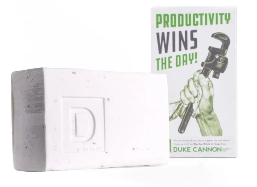 Men's Grooming - Duke Cannon - Big Brick of Soap - Productivity