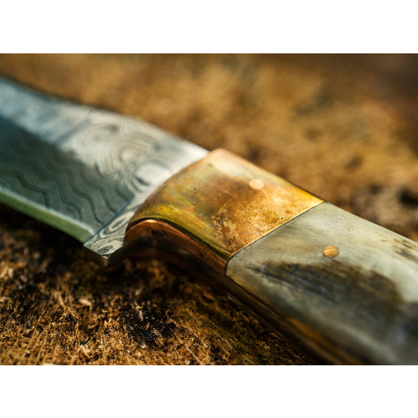 Ram’s Horn Fixed Blade Hunter Knife
