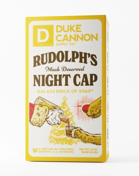Duke Cannon -  Rudolph's Much Deserved Nightcap Bar Soap