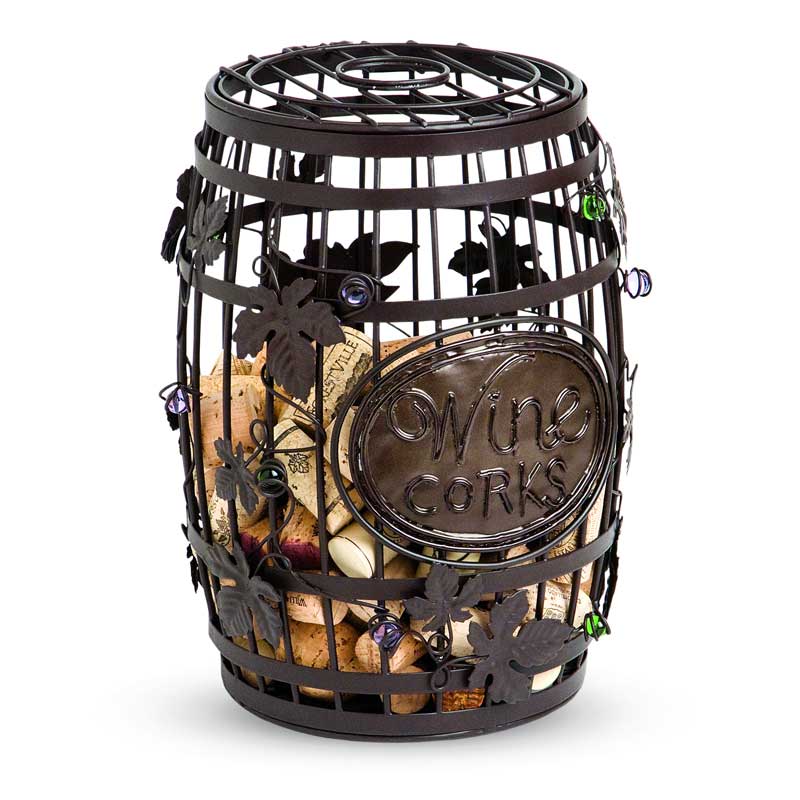 Cork Cage - Wine Barrel