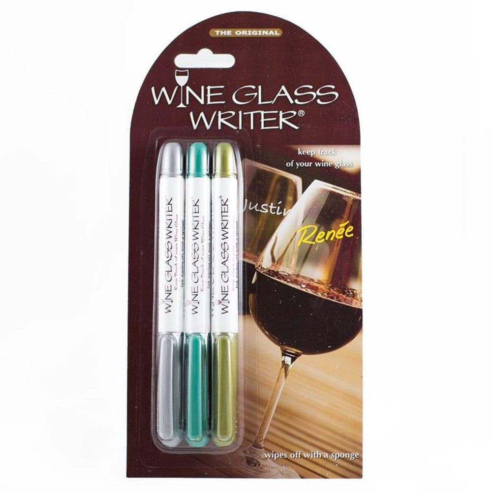 Wine Glass Writer Pens - Set of 3